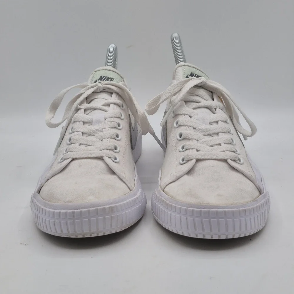 Nike SB‎ Blazer Court Shoes Mens Size 7 White Canvas Skateboarding CZ5605-100